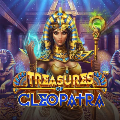 Treasures of Cleopatra Egyptian slot tile at Lucky Days Casino
